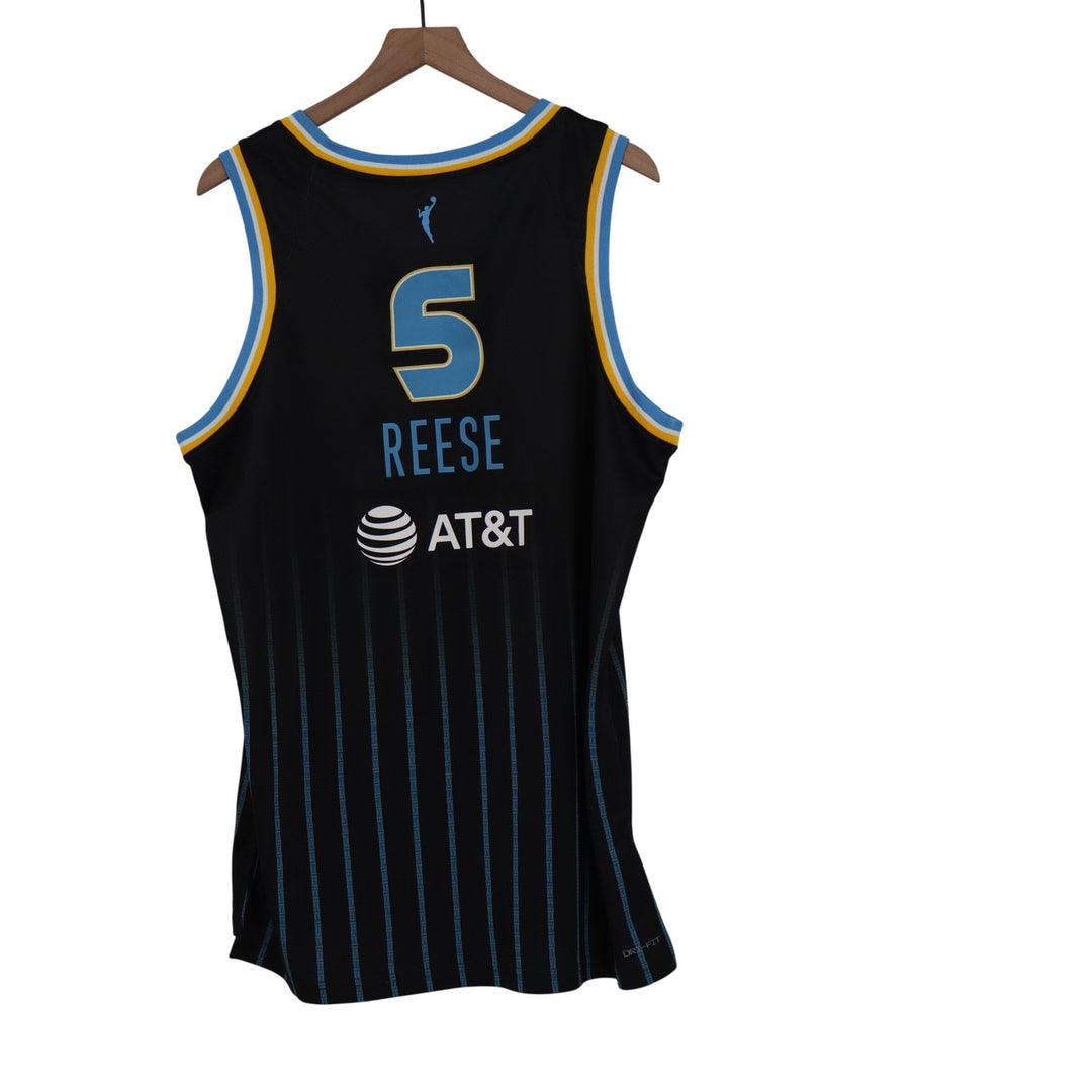 Nike Chicago Sky Angel Reese 5 Explorer Edition WNBA Jersey Black DC9567-016 L