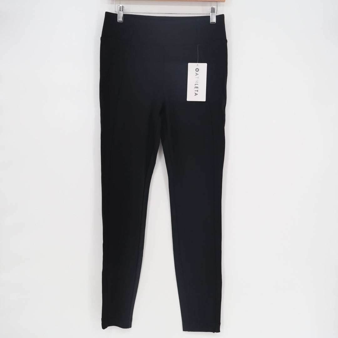 Athleta Delancey Skyline Legging Women Medium Black Stretch High Rise Skinny Leg