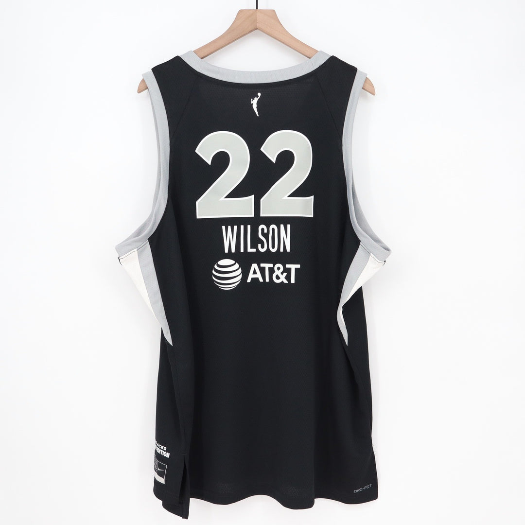 Nike Las Vegas Aces A'ja Wilson 22 Explorer Edition Jersey Black XXL
