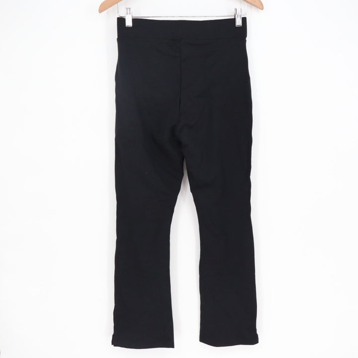 American Giant Ponte Kick Flare Pants Womens 6 Black Modal Stretch Streetwear