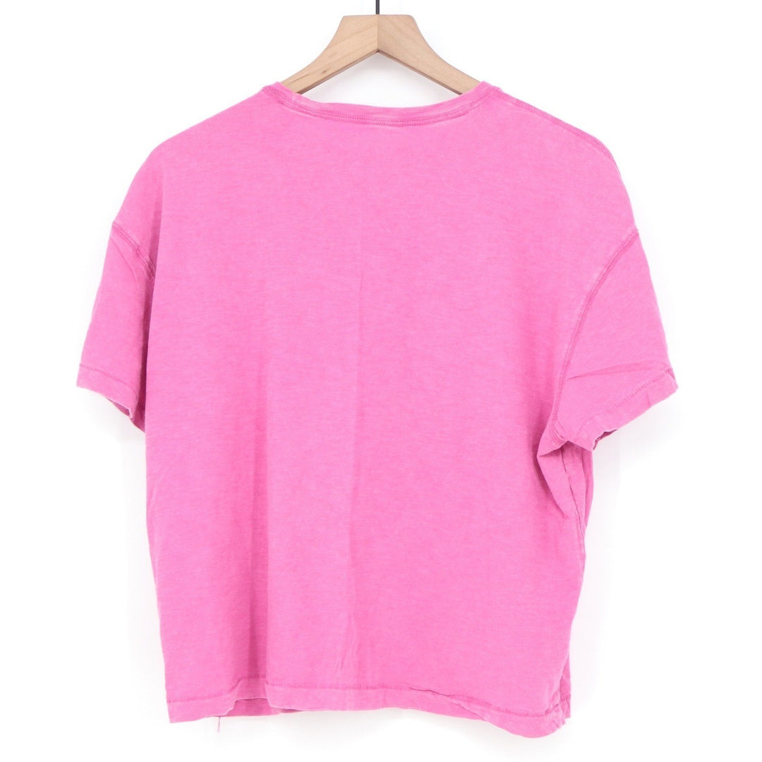 Universal Thread Pink Short Sleeve Pocket Tee Cotton Relaxed Fit Size M