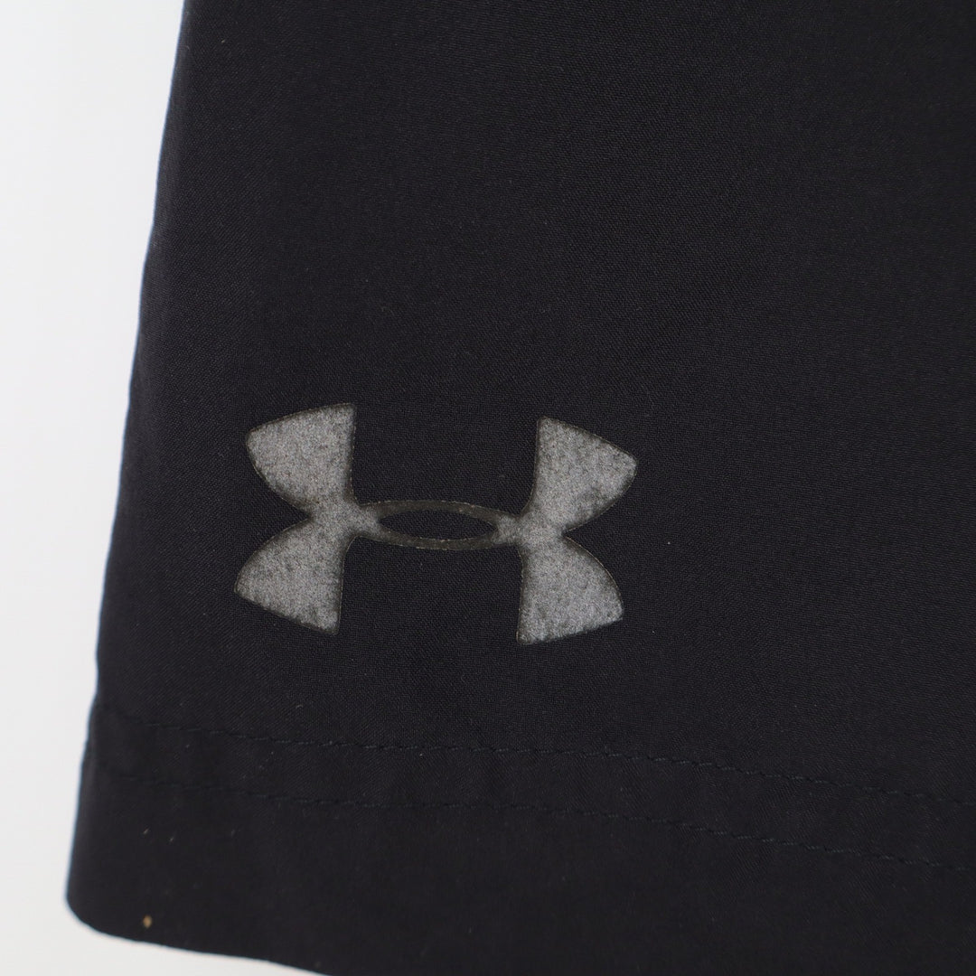 Under Armour Mens Black Fitted Athletic Training Shorts Large LG/G