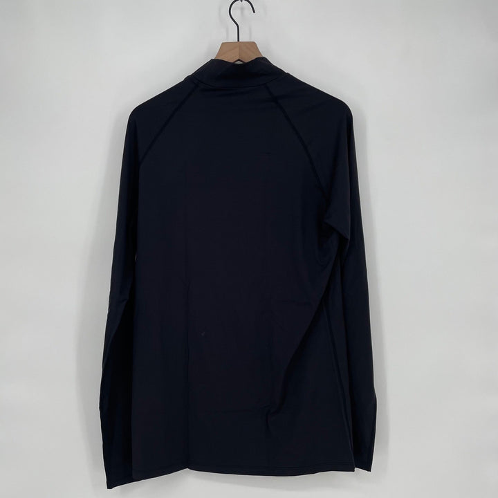 SP Arms Black Mock Neck Long Sleeve Sun Protection Body Warm UPF 50+ Shirt