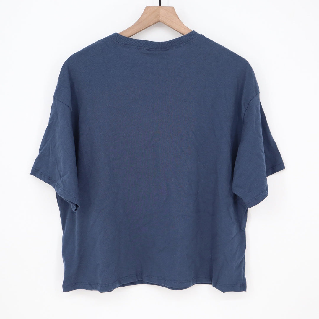Where I'm From Boston USA Easy Tee Navy Blue Graphic T-Shirt Mens Large NEW