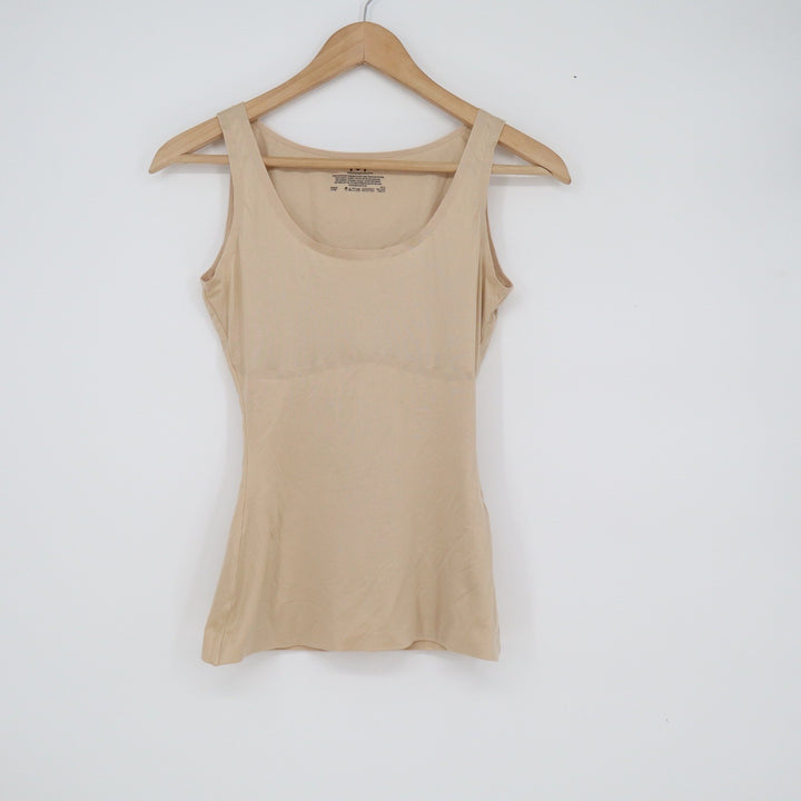 Maidenform Comfort Devotion Shapewear Camisole Beige Firm Control Tank Top M
