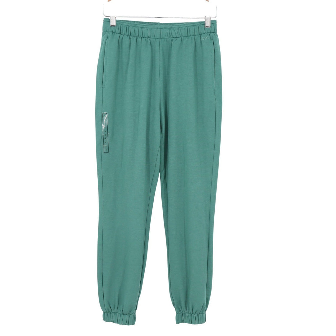 DSG So Soft Cinch Pant Womens Small Blue Teal Joggers Elastic Waist