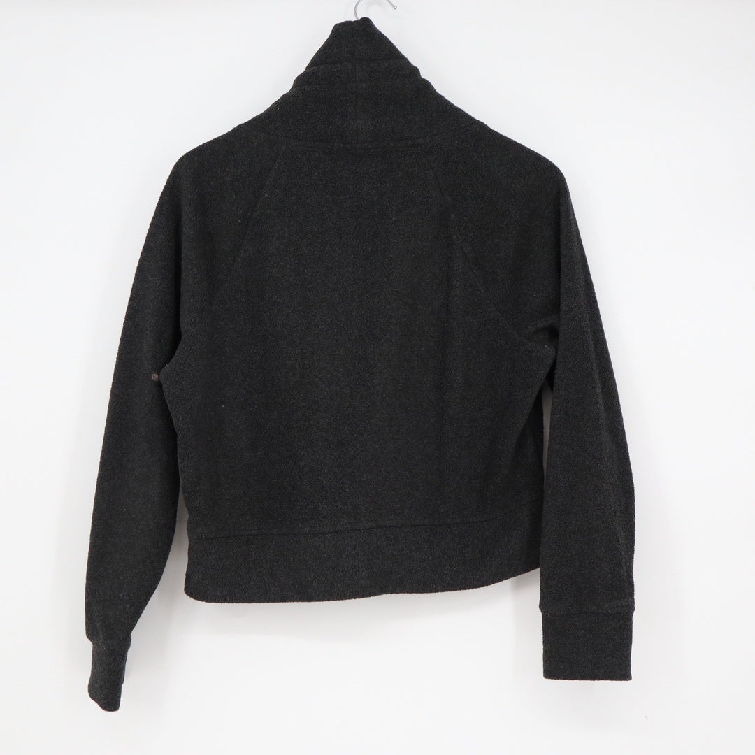 Old Navy Go-Warm Fleece Funnel Neck Pullover Sweatshirt Gray XS