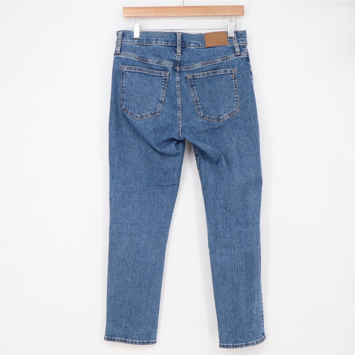 Madewell Jeans Womens 27 The Mid-Rise Perfect Vintage Jean Blue Stretch