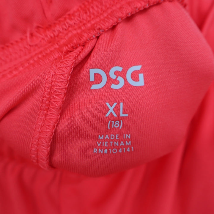 DSG Boys All Sport Short Cabana Coral Pure White XL 18 NEW