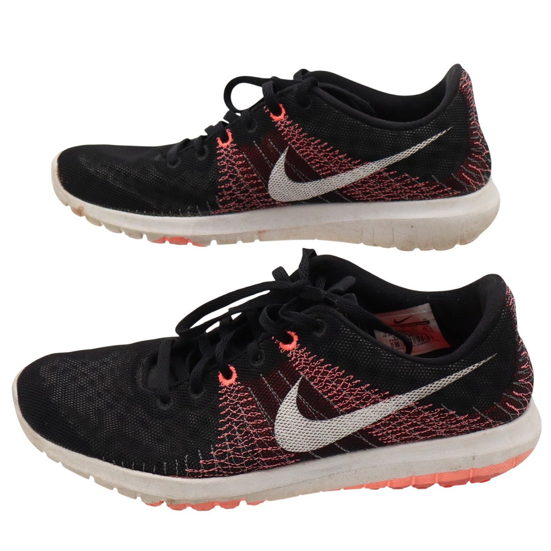 Nike Womens FS Lite Run 2 Fury Black Pink Orange Running Shoes Size 9.5