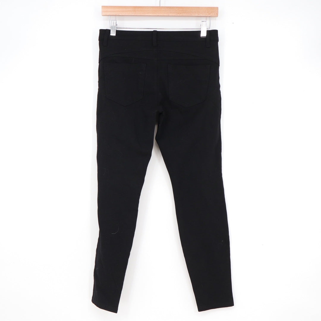 Sapphire Red Womens Black Skinny Stretch Pants Size M