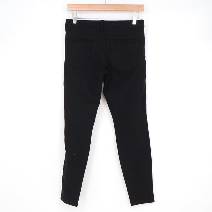 Sapphire Red Womens Black Skinny Stretch Pants Size M
