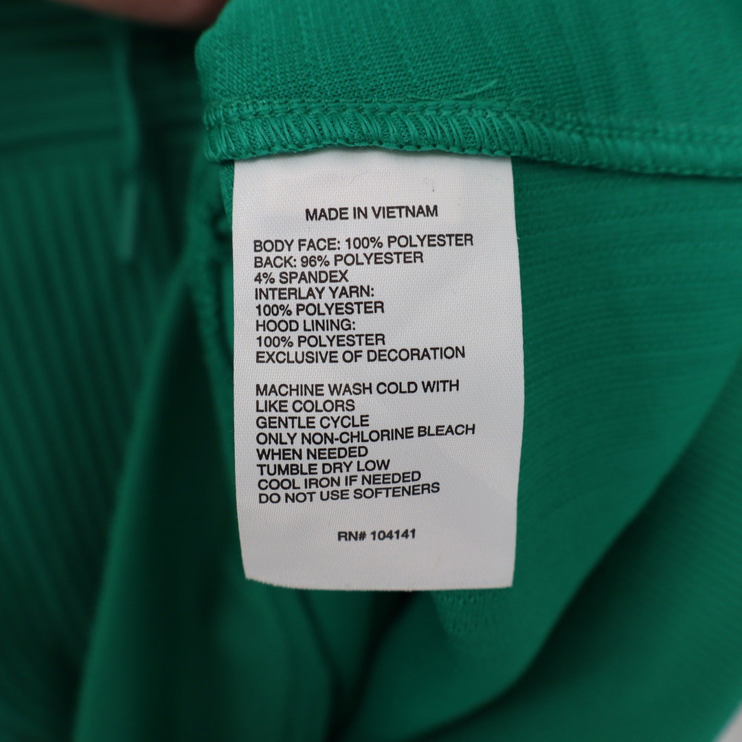 DSG Womens So Soft Ottoman Hoodie Melted Emerald Green Ribbed XS