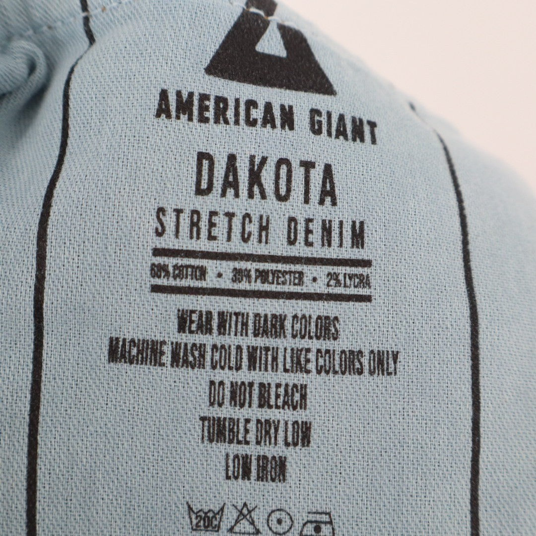 American Giant Dakota Straight Jeans Mens 32x30 Made In USA