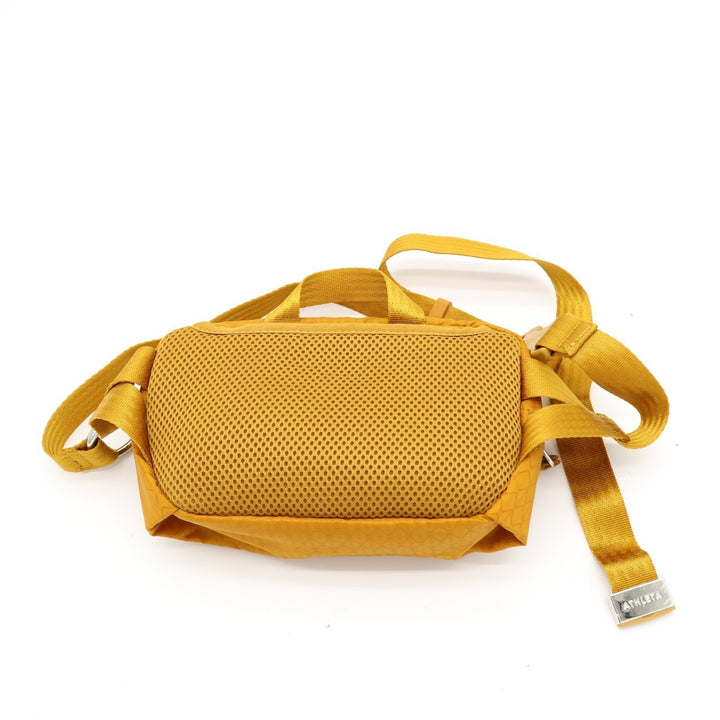 Athleta Excursion Belt Bag Mustard Yellow Ripstop Nylon Waist Pack