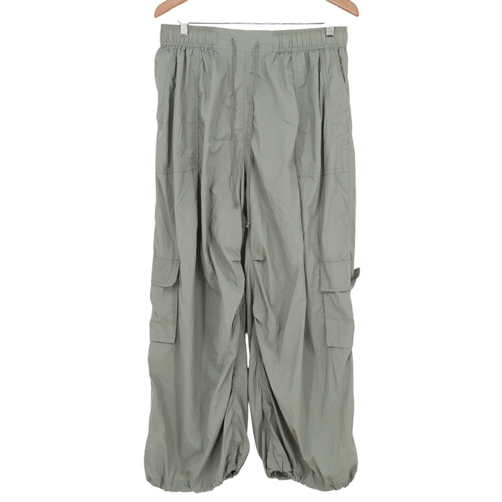 Daily Practice Anthropologie Parachute Cargo Pants Guacamole Green LP Petite NEW