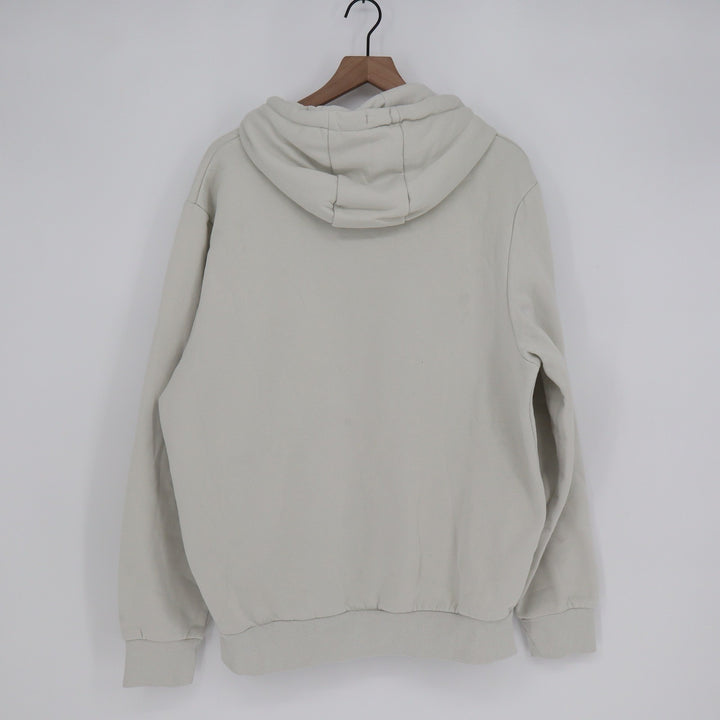 Sonneti London Mens XL Light Gray Embroidered Logo Fleece Hoodie