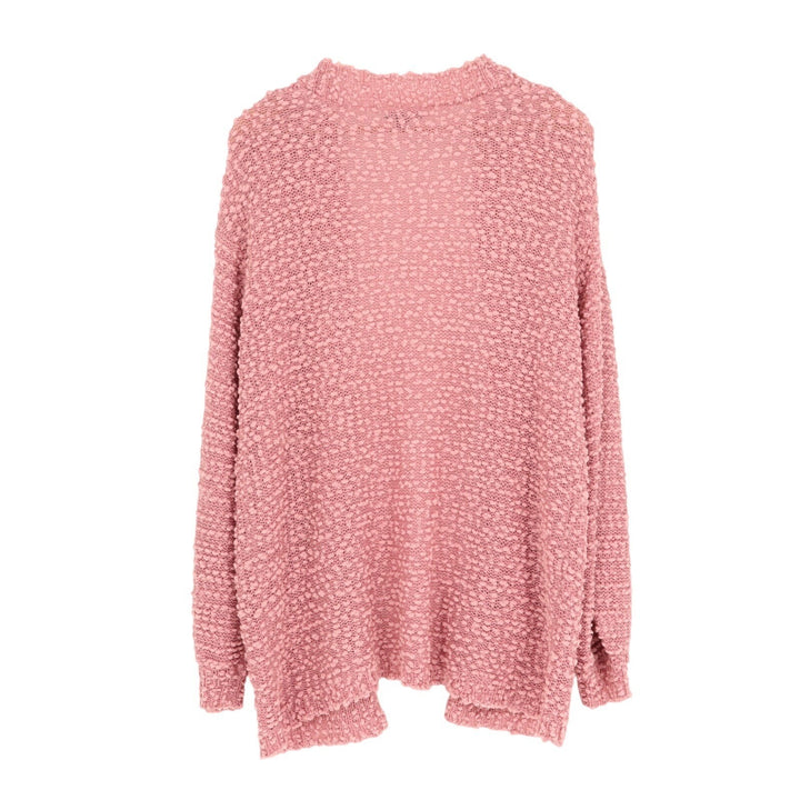 Wild Fable Cardigan Sweater Womens Medium Pink Knitted Long Sleeve Open Front