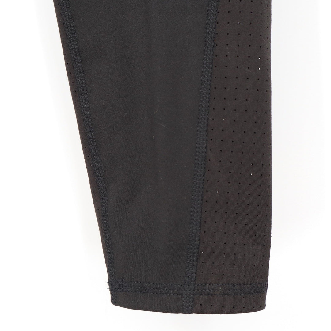 DSG Momentum Perforated Leggings Womens Medium Black Activewear NEW