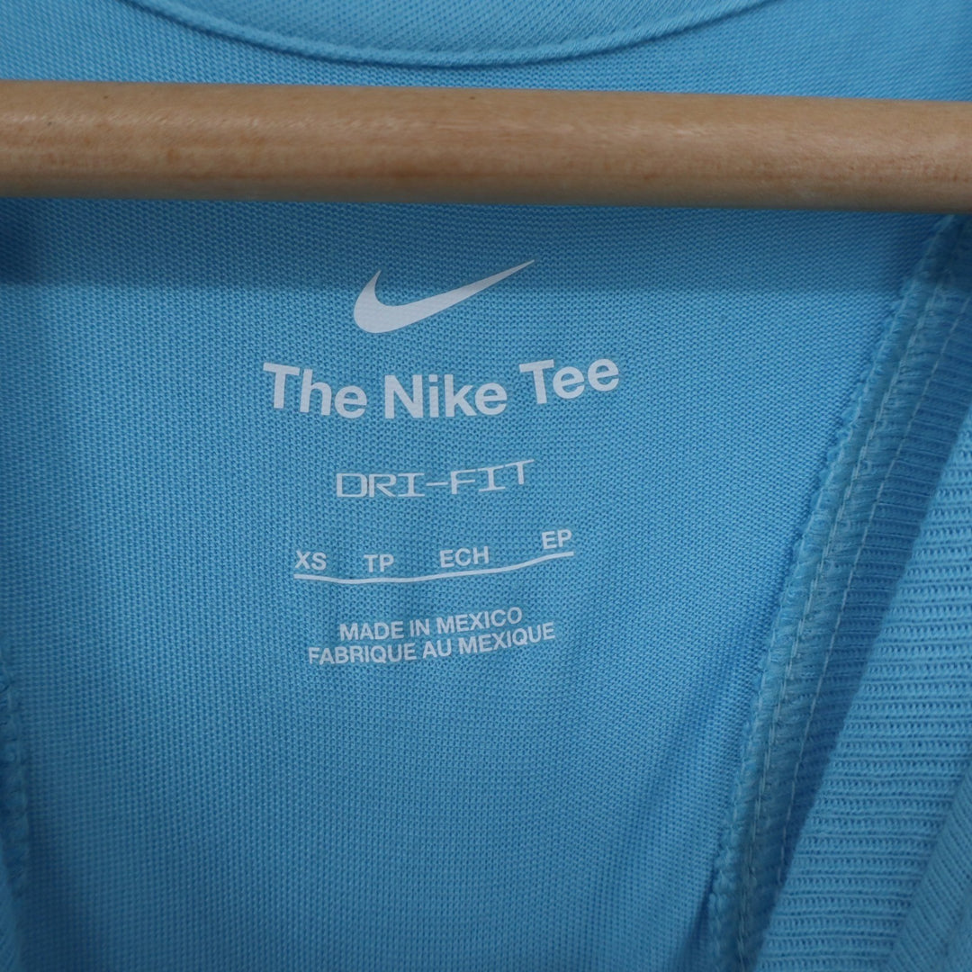Nike HWPO Hard Work Pays Off Dri-FIT Racerback Tank Top Blue Womens XS
