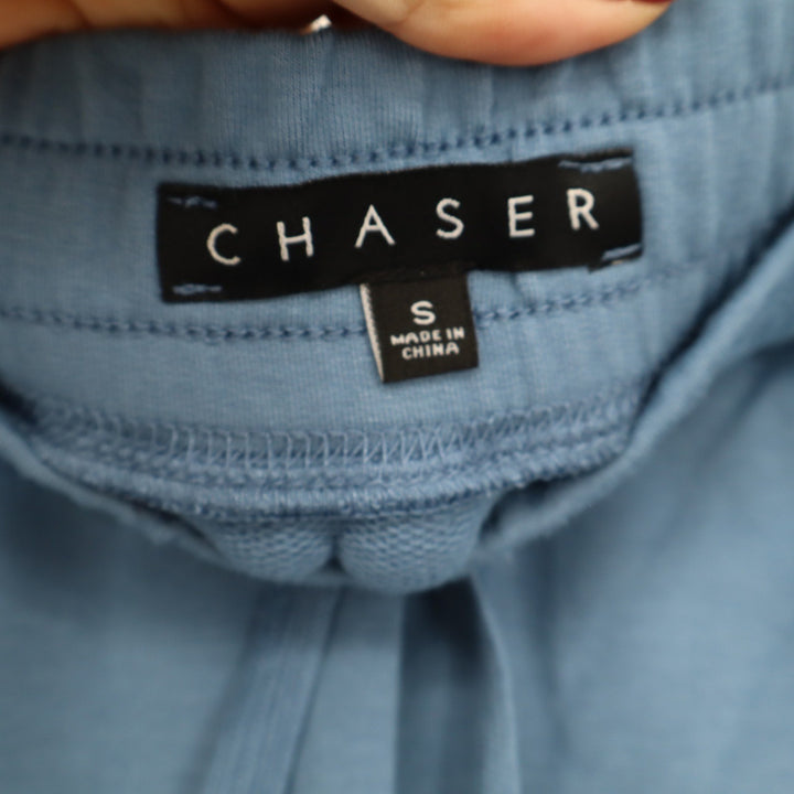 Chaser Skirt Womens S Midi Blue Side Stripe Athleisure Casual Excellent