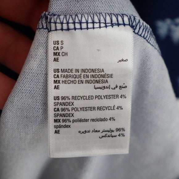 Charter Club Intimates Sleep Shirt Small Forest Stroll Navy Blue Tree Print NWT