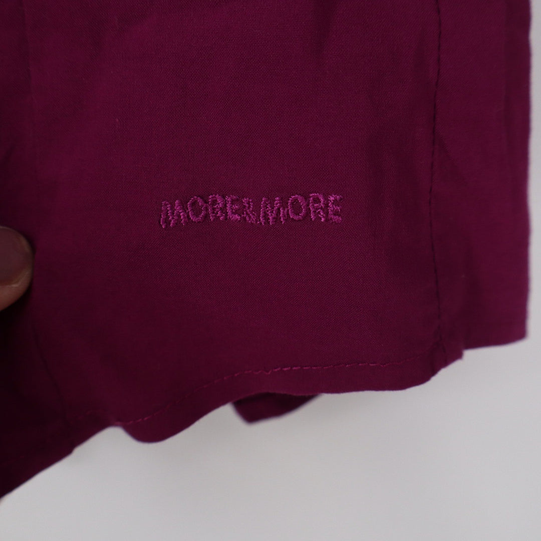 More & More Magenta Cotton Blend Button Down Tailored Shirt Size 36 / US 6