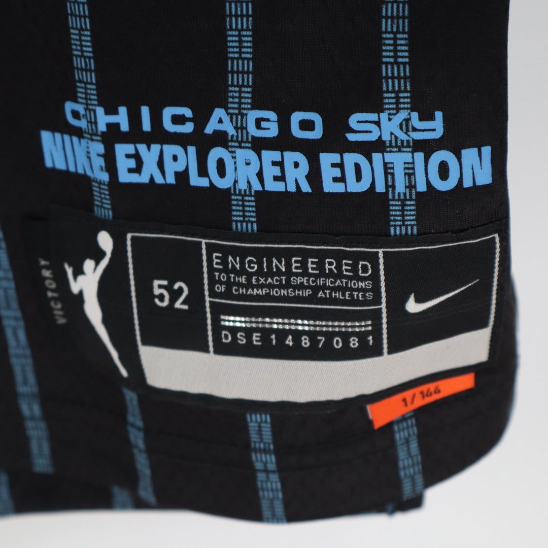 Nike Chicago Sky Angel Reese 5 Explorer Edition WNBA Jersey Black XL 9979