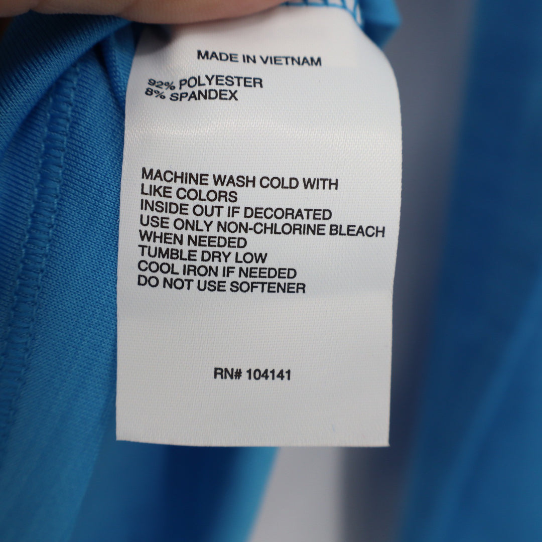 DSG Womens Movement 1/4 Zip Pullover Aqua Blue Heather Small NWT