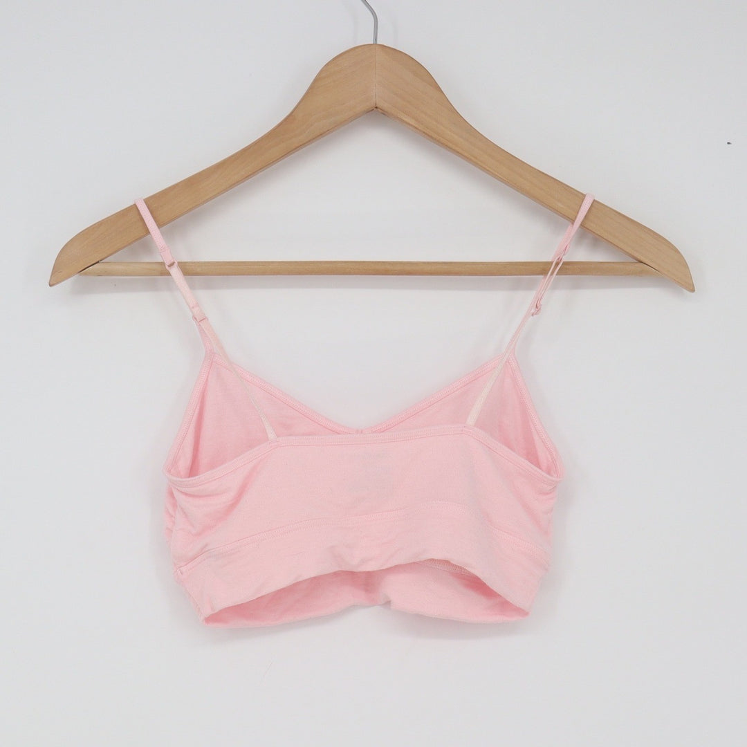 Gap Bralette Womens S SD Modal Bra Pink Adjustable Spaghetti Strap Excellent