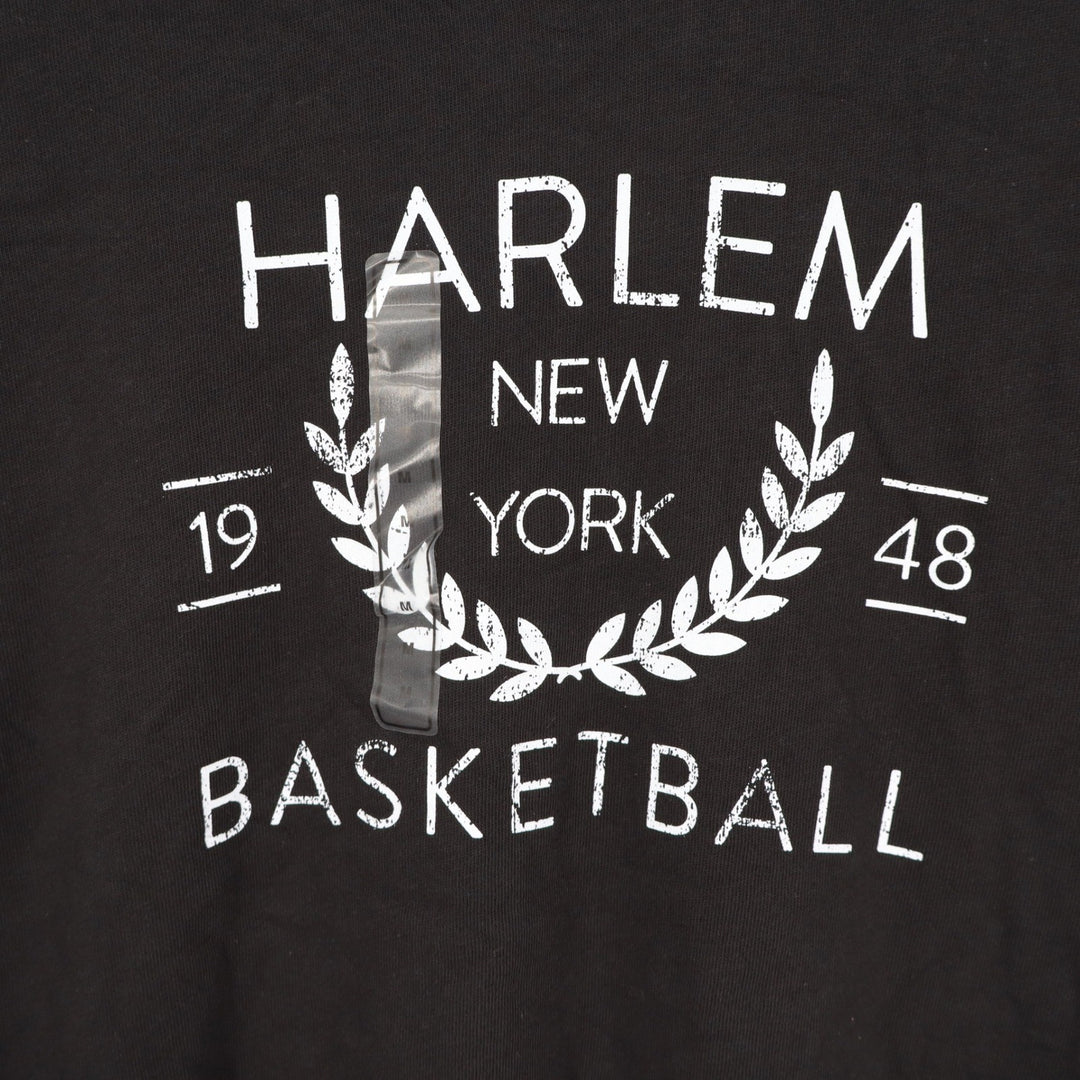 DSG Harlem New York Basketball Graphic T-Shirt Black Boys Size Medium 10-12