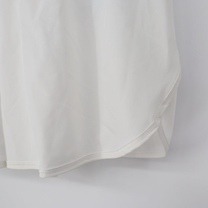 DSG Girls Stride Run Shorts Pure White XL 16 Moisture Wicking