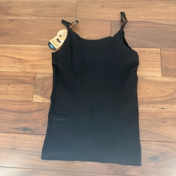 Shapermint Essentials All Day Every Day Scoop Neck Cami Black Size XL