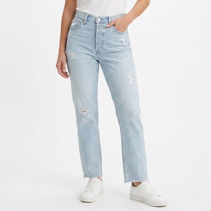 Old Navy Extra High-Rise Kicker Boot-Cut Jeans Light Wash Distressed Size 12