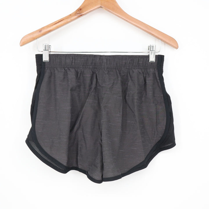Nike Womens Dri-FIT Running Shorts Gray Black Heathered DB4487-083 Size S NWT