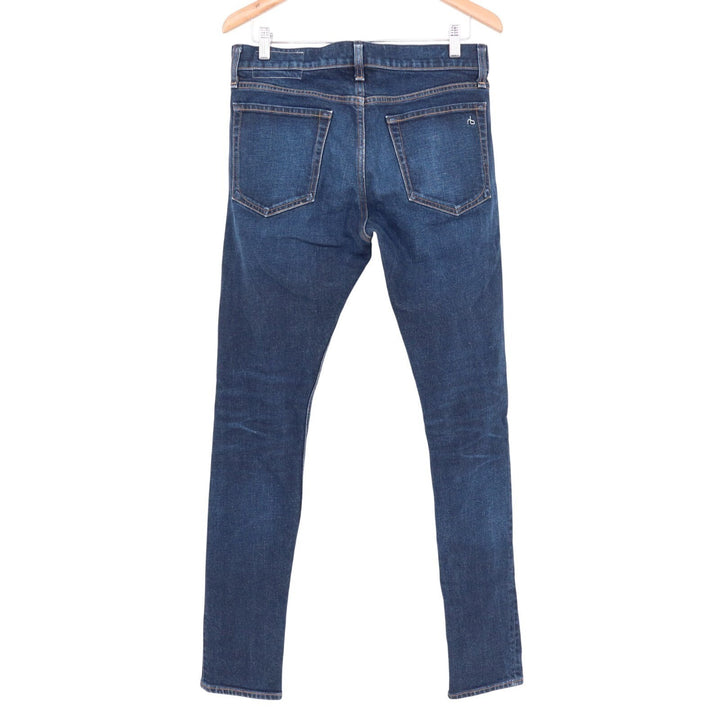 Rag & Bone New York Fit 1 Extra Slim Skinny Jeans Mens 31 Blue Dark Wash Denim