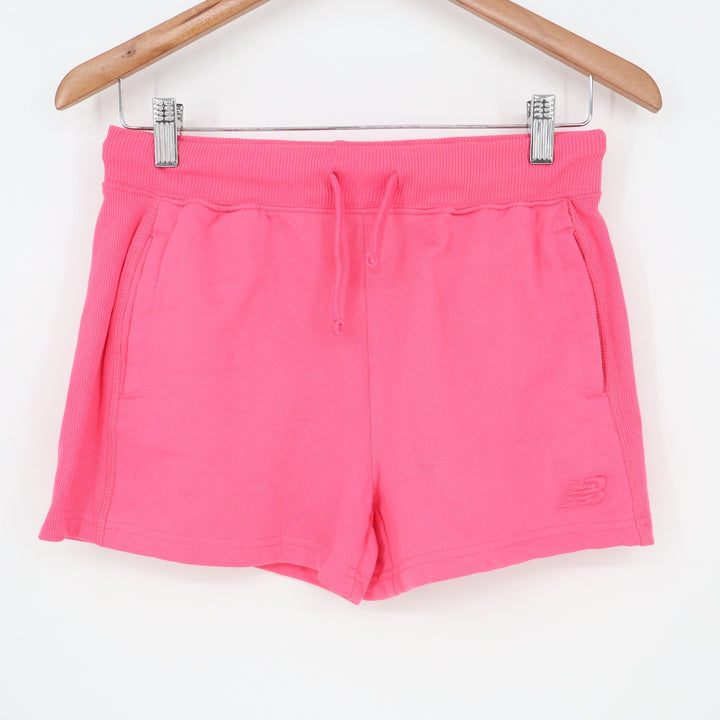 New Balance Girls Dragon Berry Pink Fleece Athletic Shorts L 14/16