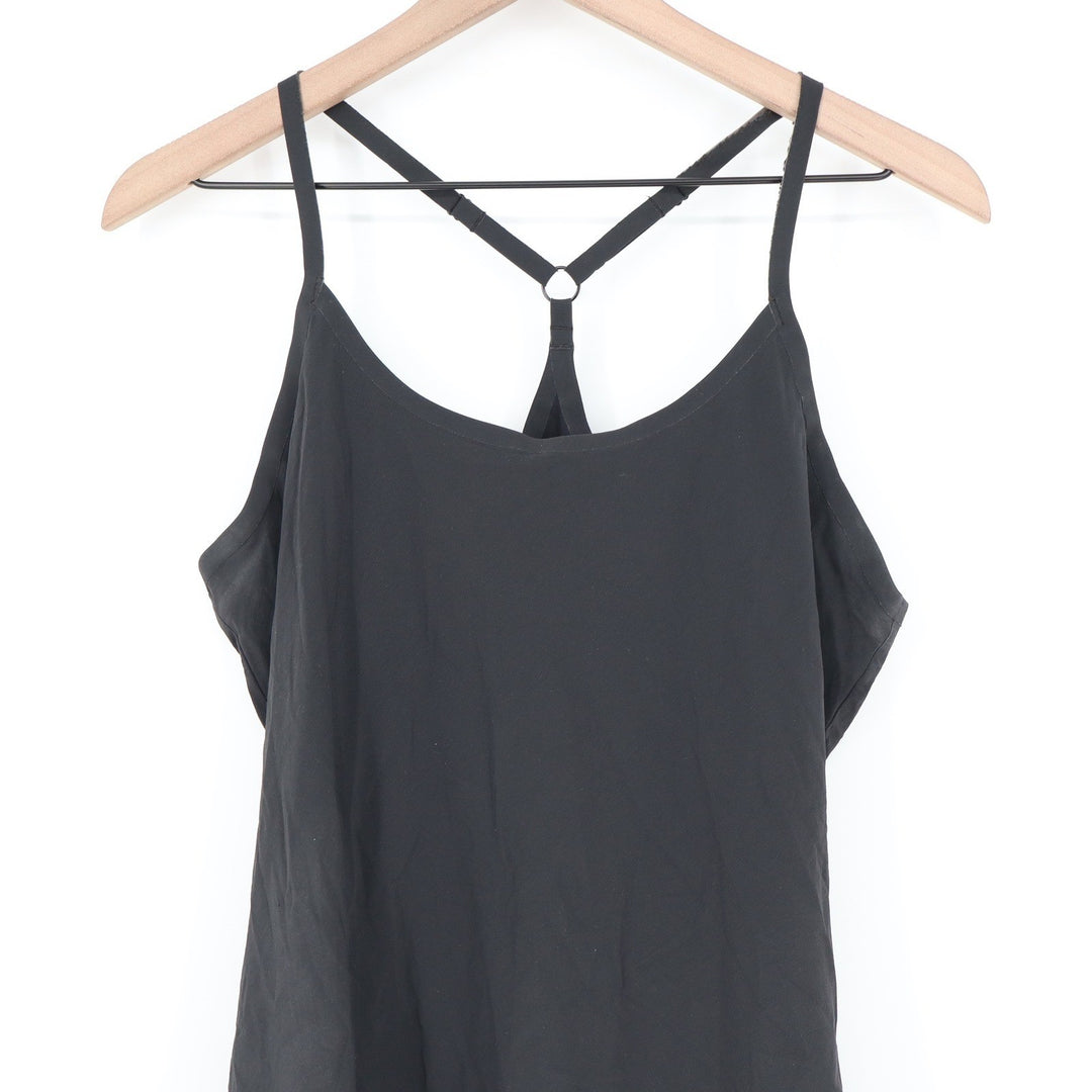 Outdoor Voices Black Exercise Dress Large Adjustable Straps Activewear