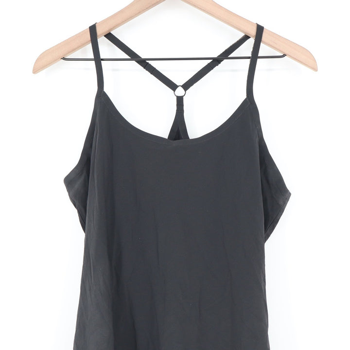 Outdoor Voices Black Exercise Dress Large Adjustable Straps Activewear