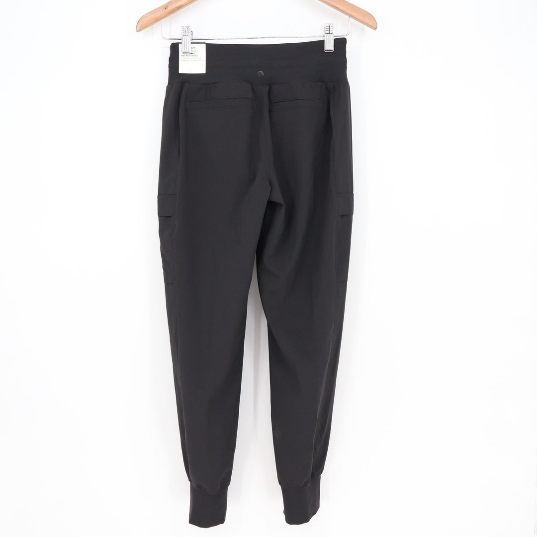 CALIA TrueLight Cargo Jogger Pants Womens XS Pure Black New