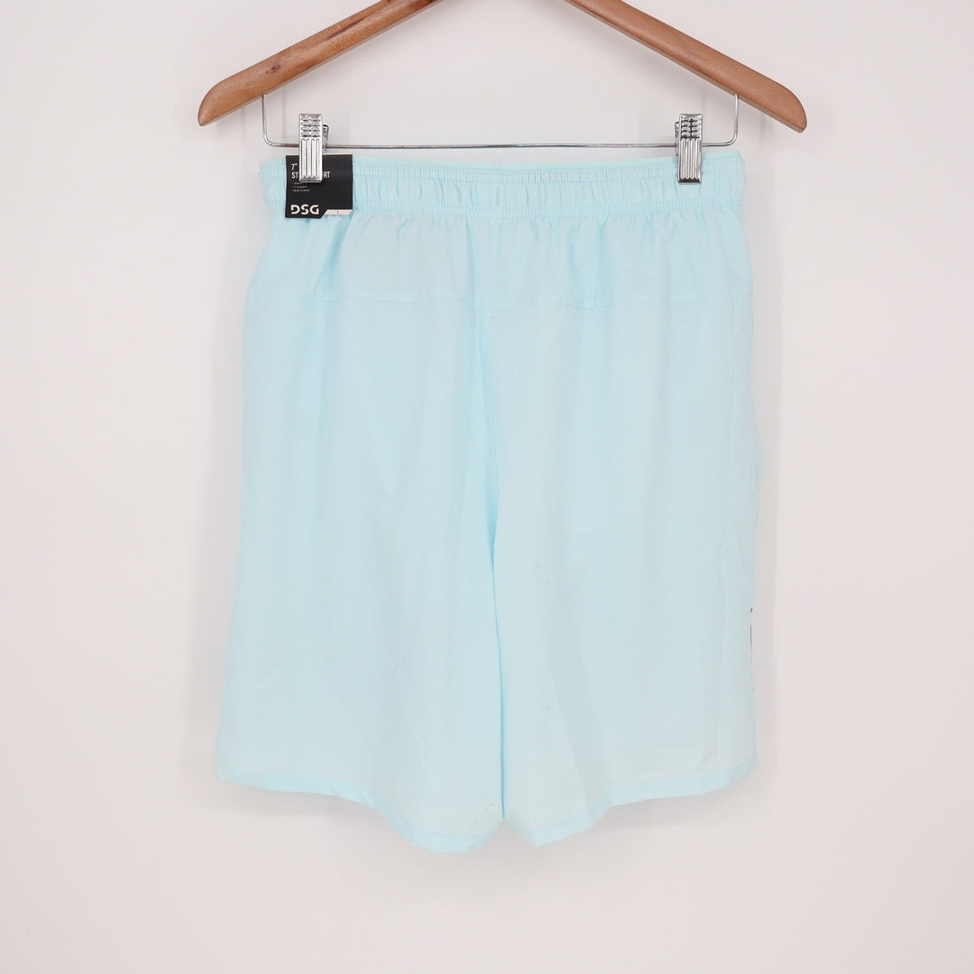 DSG Mens 7" Stride Short Light Blue Athletic Running Training Shorts Small NEW