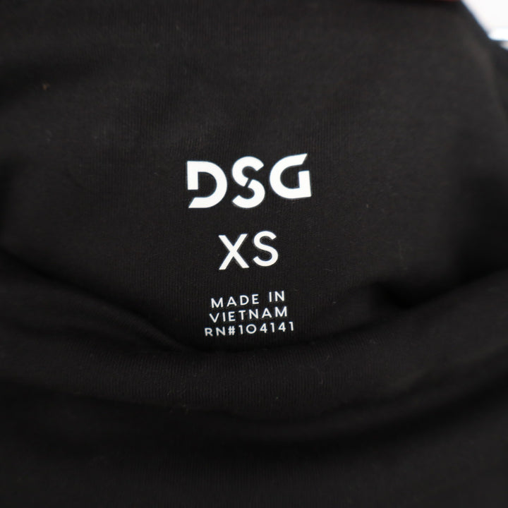 DSG Womens Momentum High Rise Capri Leggings Pure Black XS