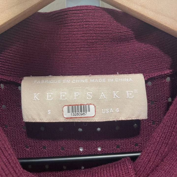 Keepsake Serein Knit Top Size S