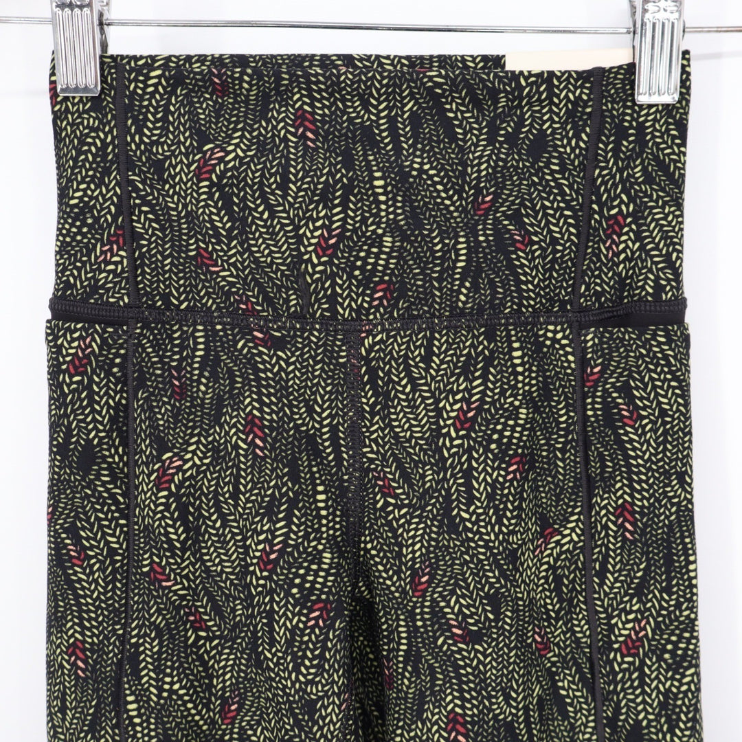 Calia Inspire High Rise 7/8 Leggings Serpent Print Black XXS