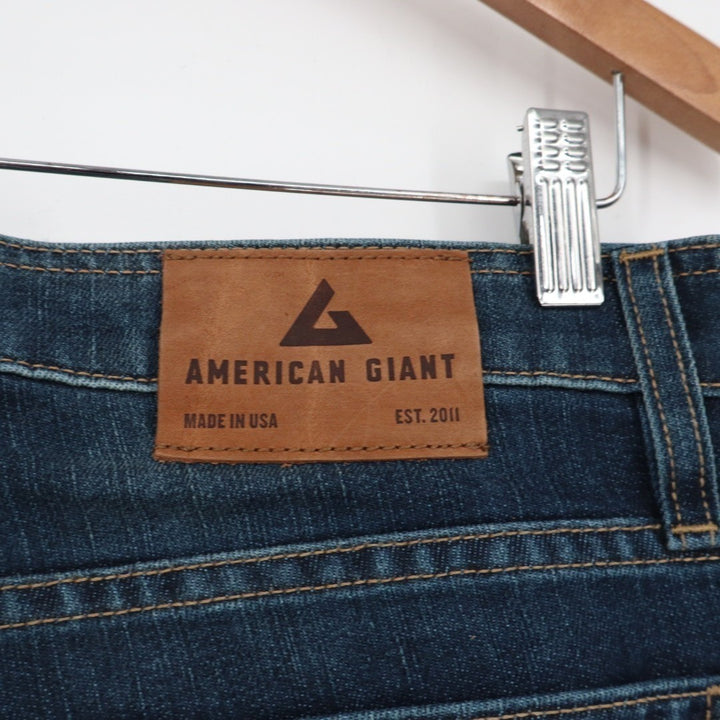 American Giant Dakota Straight Jeans Mens 32x30 Made In USA