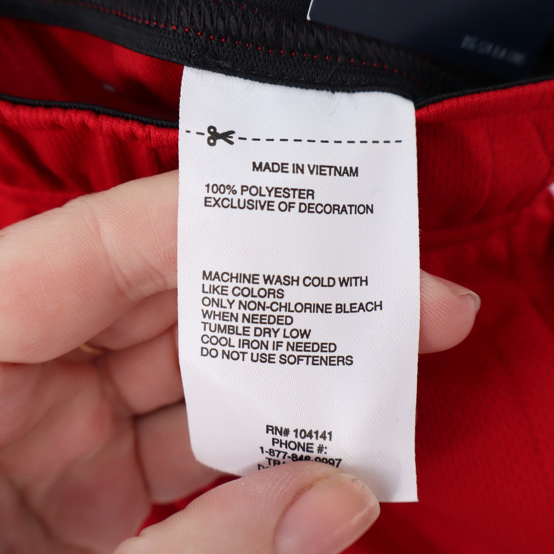 DSG Boys All Purpose Training Shorts Team Red XS 6-7 Athletic Mesh