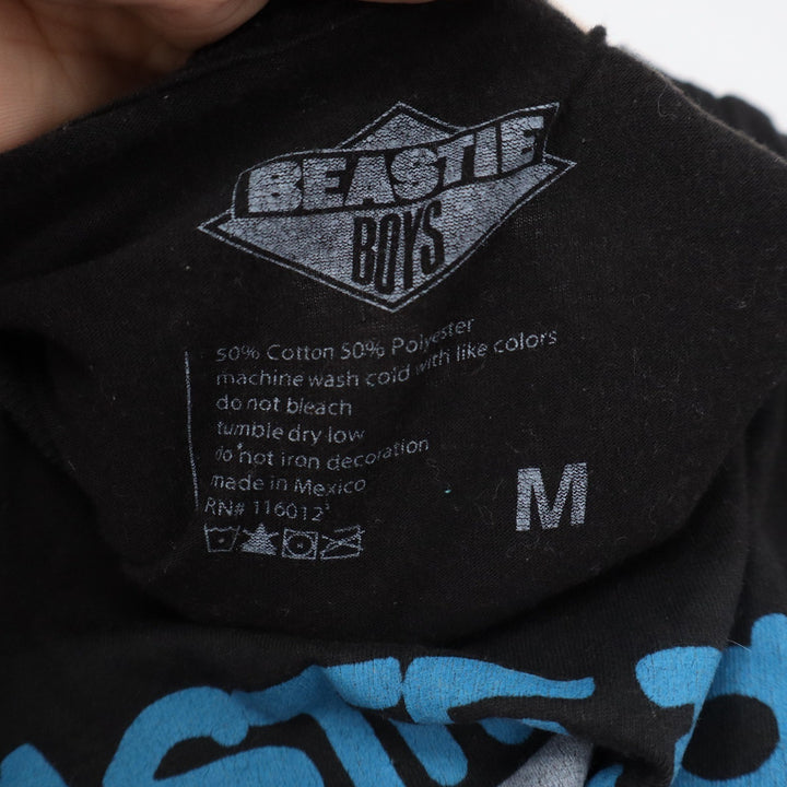 Beastie Boys Check Your Head Graphic T-Shirt Mens Medium Black Short Sleeve Tee
