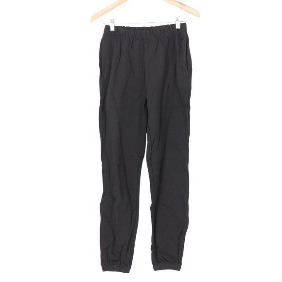 Naked Wardrobe XL Black Sweatshirt and Joggers Lounge Set