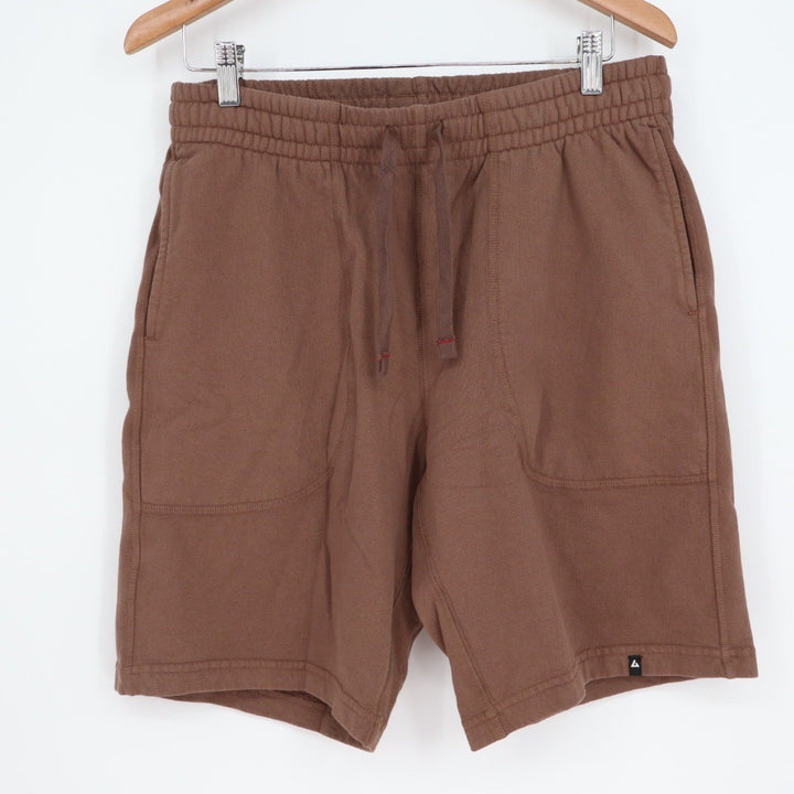 American Giant Men's Sweatshort Coffee Quartz Size M Made In USA
