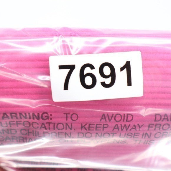 Naked Wardrobe Pink Red Colorblock Ribbed Midi Bodycon Dress M